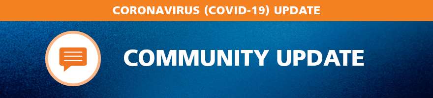 COVID Community Update Banner